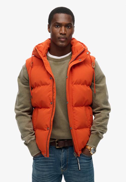 Produktbild Superdry Everest Steppweste mit Kapuze (S)