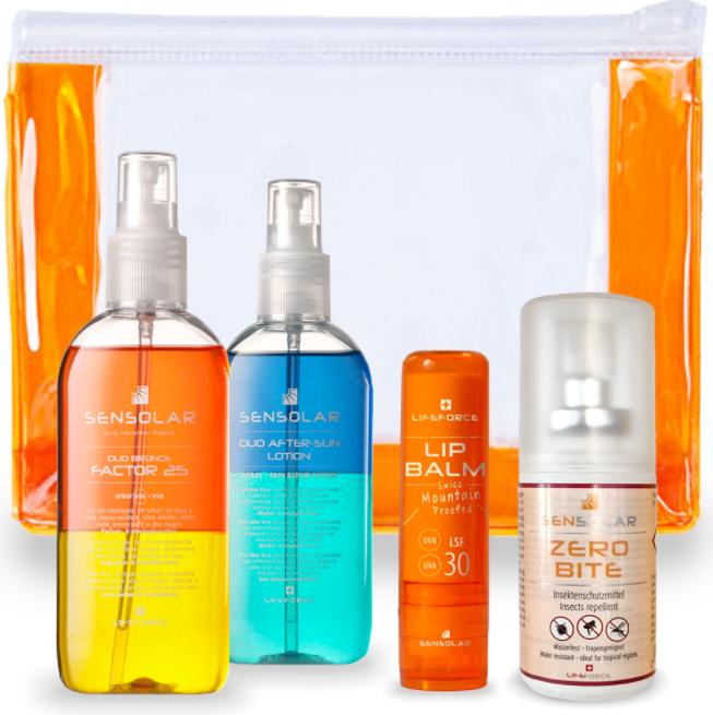 Actual product image Sensolar Mobile set (Suntan cream, SPF 25, 133 ml, 222 g)