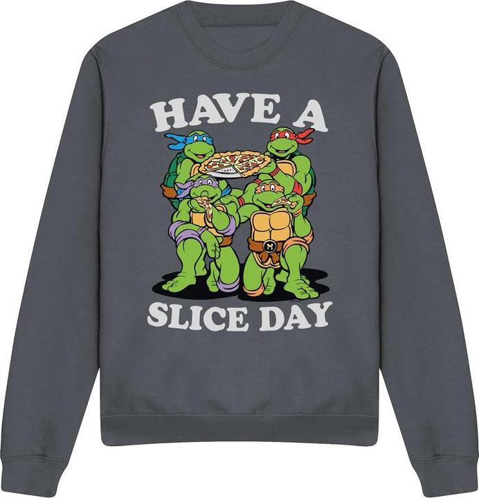 Immagine prodotto Teenage Mutant NT Have A Slice Day Felpa Adulto Unisex (XXL)