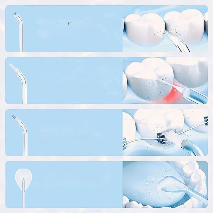 Immagine prodotto OEM Consumer electronics Electric oral irrigator 200 ml 4 tips RC-K-563 orange