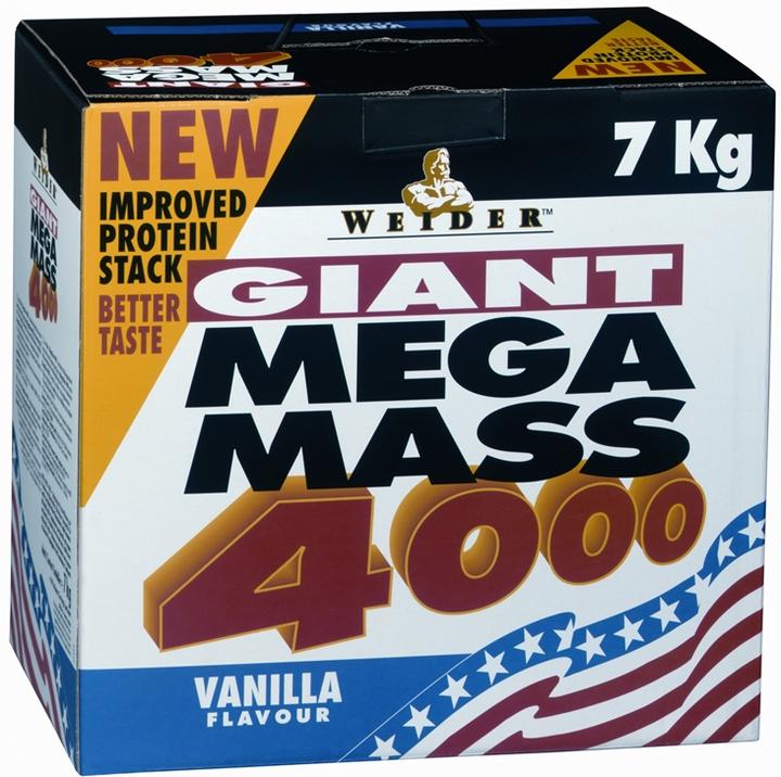 Produktbild Weider Mega Mass 4000 (Erdbeer, 1 Stk., 7000 g)