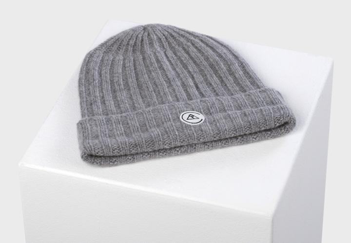Actual product image Cash-Mere Kaschmir Rib Mütze (One size)