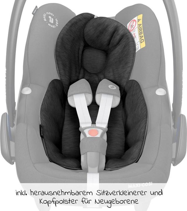 Produktbild Maxi-Cosi Babyschalen 3in1 Babyschale & Reboarder-Set ab Geburt (Reboarder, Babyschale, ECE R129/i-Size Norm)