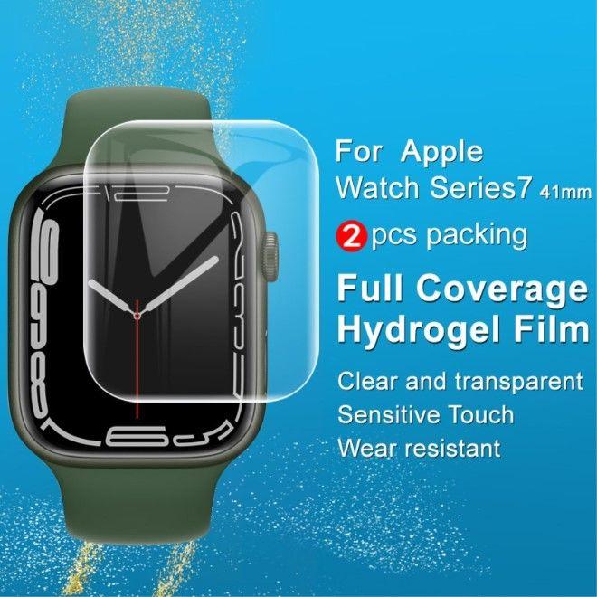 Actual product image Imak Hydrofilm III Series protective film 2x (Apple Watch Series 8, Apple Watch Series 9, Apple Watch Series 7)