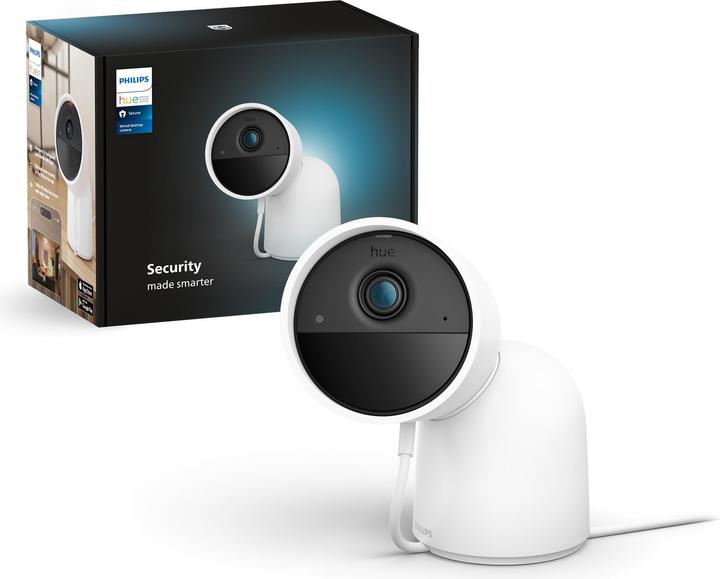 Actual product image Philips Hue Secure Wired Camera with Stand (1920 x 1080 Pixels)