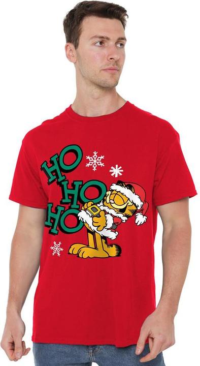 Immagine prodotto Garfield Ho Ho Ho Maglietta Natale Uomo (4XL)