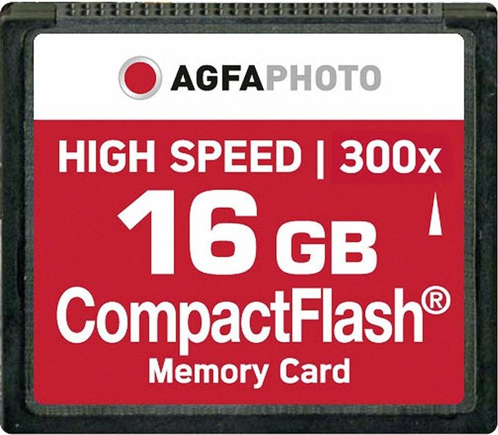Immagine prodotto AGFAPHOTO Compact Flash 16GB ad alta velocità 300x MLC (16 GB, CF)