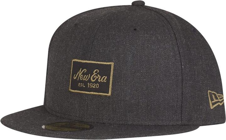 New Era 59Fifty Fitted Cap - HEATHER SCRIPT schwarz - 6 7/8 (6 7/8)