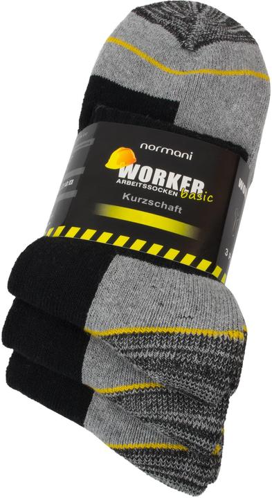 Image du produit Normani 6 paires de chaussettes de travail à tige courte Work Short (paquet de 6, 43 - 46)