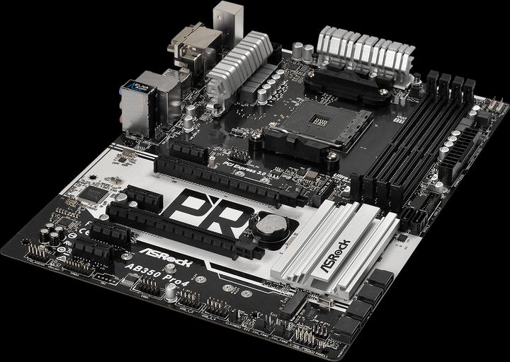 Produktbild AsRock AB350 Pro4 (AM4, AMD B350, ATX)