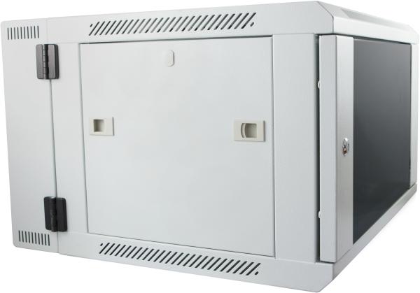 Produktbild Allnet 19 Wandgehäuse 9HE B600 / T600mm 2-teilig *lichtgrau* SMB-Serie (9 HE, 19 Zoll Rack)