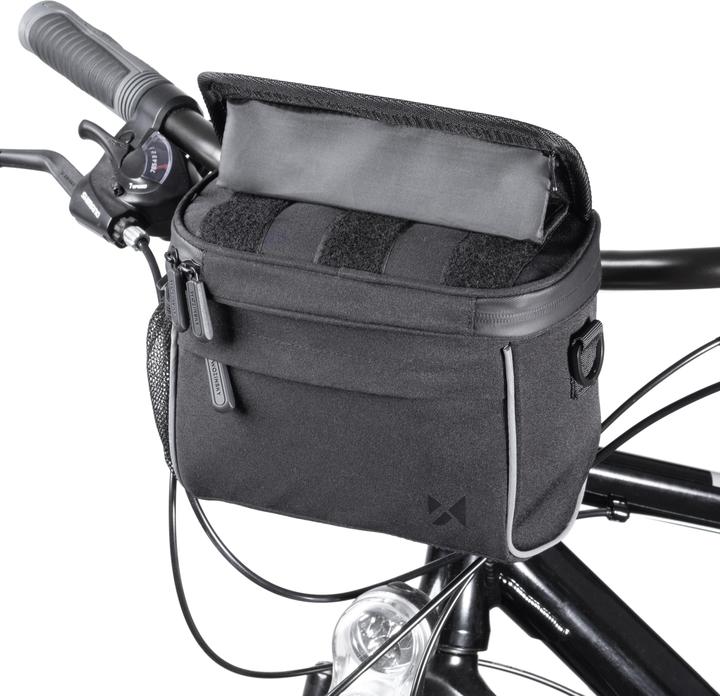 Produktbild Wozinsky Fahrrad Lenkertasche Fahrrad Umhängetasche juodas (WBHBB-01) (3.50 l, Lenkertasche)