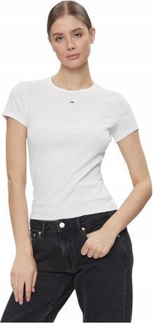 Actual product image Tommy Jeans Tjw Slim Essential Rib Ss Ext (M)