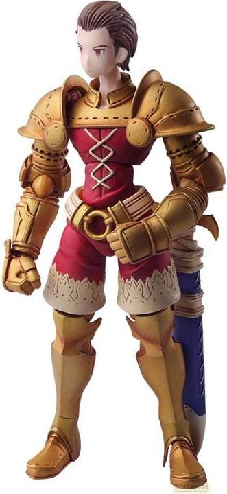 Actual product image Square Enix Final Fantasy Tactics Bring Arts action figure Delita Heiral 14 cm