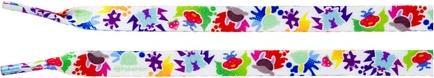 Actual product image Pokémon Poison Friends white shoelaces