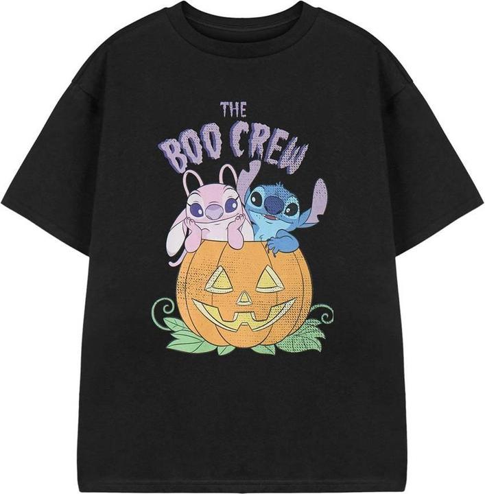 Lilo & Stitch Boo Crew TShirt Mädchen kurzärmlig