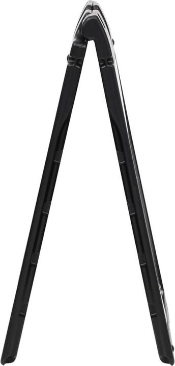 Produktbild VidaXL Kundenstopper Schwarz 45x7x84,5 cm HDPE