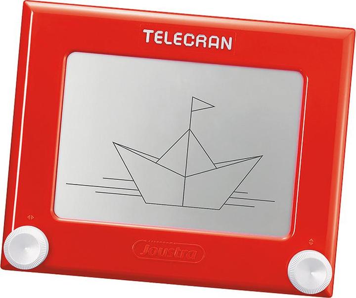 Actual product image Joustra TELECRAN ORIGINAL drawing board/magic board, red
