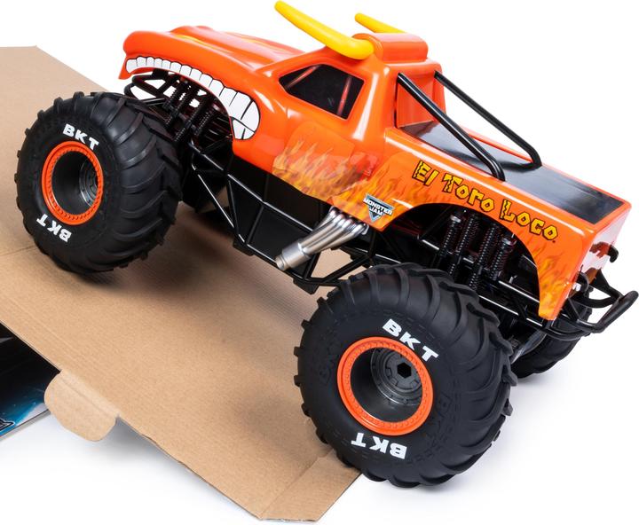 Image du produit Spin Master Monster Jam, El Toro Loco radiocommandé authentique, échelle 1:15, 2,4 GHz, à partir de 4 an