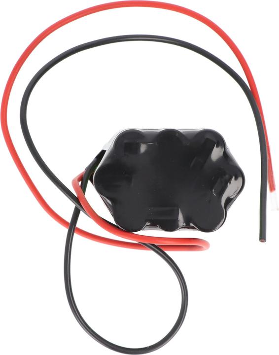Immagine prodotto AccuCell Notleuchtenakku NiMH 12V 600mAh mit 300mm Kabel ersetzt RPower 20109 LEX, 44,2 x 29,1mm (1 pz., 600 mAh, Accumulatore di carica elettrica)