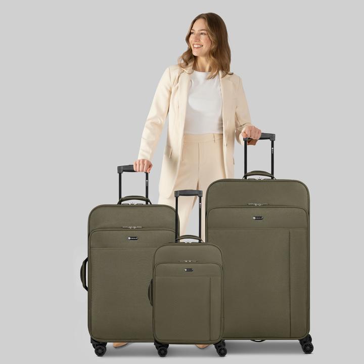 Actual product image Check.In Sevilla 2.0 4 Rollen Kofferset 3-teilig (192 l, XL (from 140l))