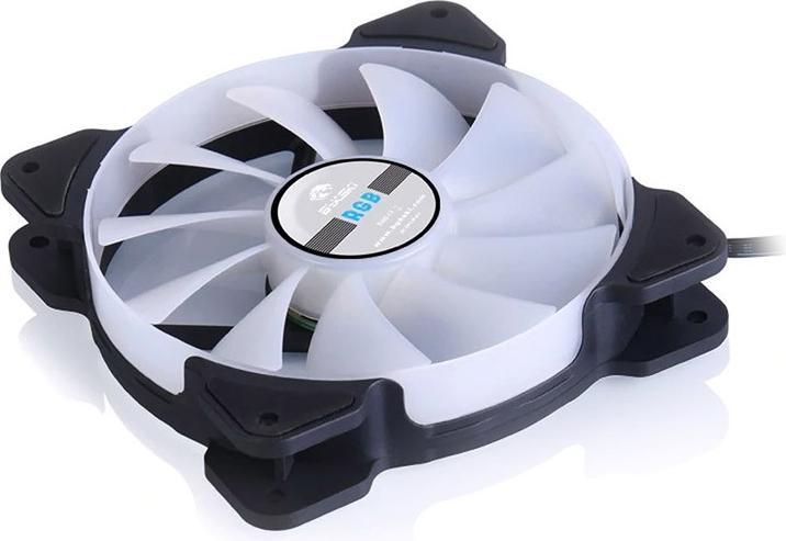 Actual product image Bykski CF-RGB-X-V2 120mm RGB FAN 12v RGB 1020662 (120 mm)