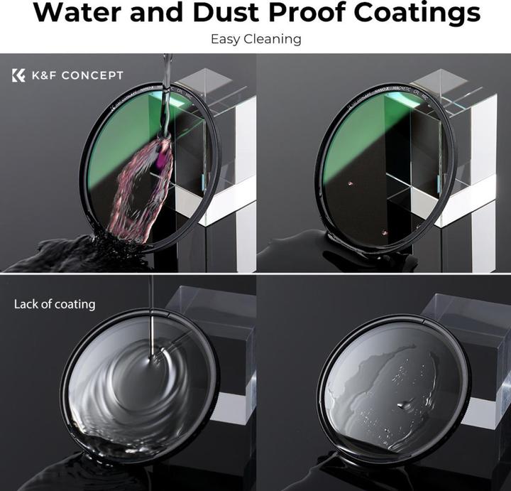 Produktbild K&F Concept Magnetic CPL Filter Nano X 72mm (KF-1706) (72 mm)