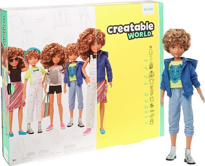 Creatable World Deluxe Light Brown Hair