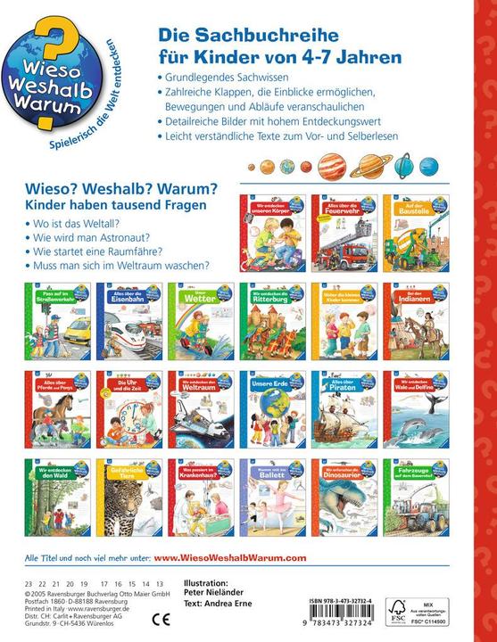 Produktbild Ravensburger Wir entdecken den Weltraum (Deutsch, Andrea Erne, Peter Nieländer, 2014)