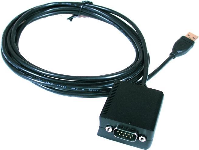 Actual product image Exsys USB to 1S Serial RS-232 Port, Surge Protection & Isolation (1.80 m)