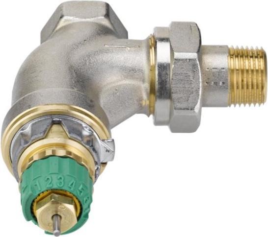 Image du produit Danfoss RA-DV rad.vent 3/8' - Vinkelløbende dynamisk(med trykregulator) til 2-strengsanlaeg