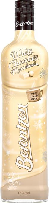 Produktbild Berentzen White Chocolate Macadamia Likör