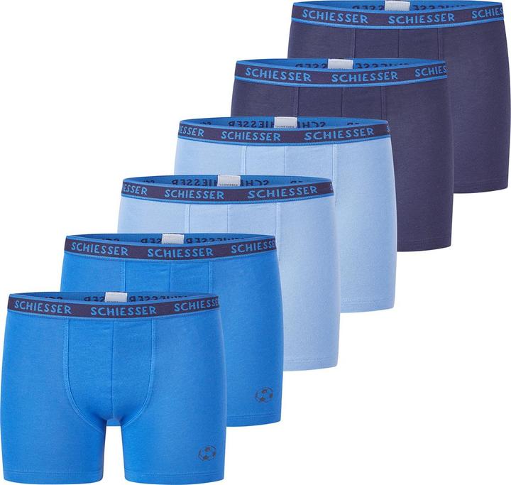 Immagine prodotto Schiesser Confezione da 6 pantaloncini / pantaloni da bambino in cotone organico 95/5 (116, confezione da 6)