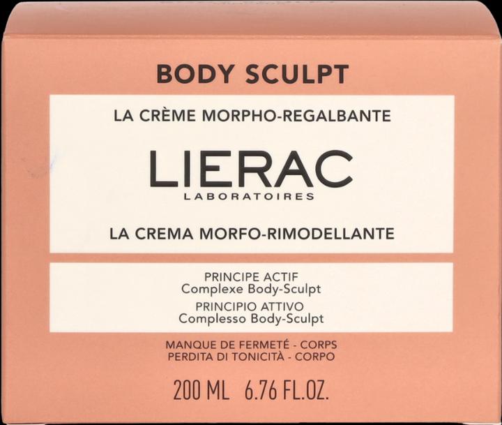 Actual product image Lierac BODY SCULPT The Morpho-Firming Cream 200ml (Body milk, 200 ml)