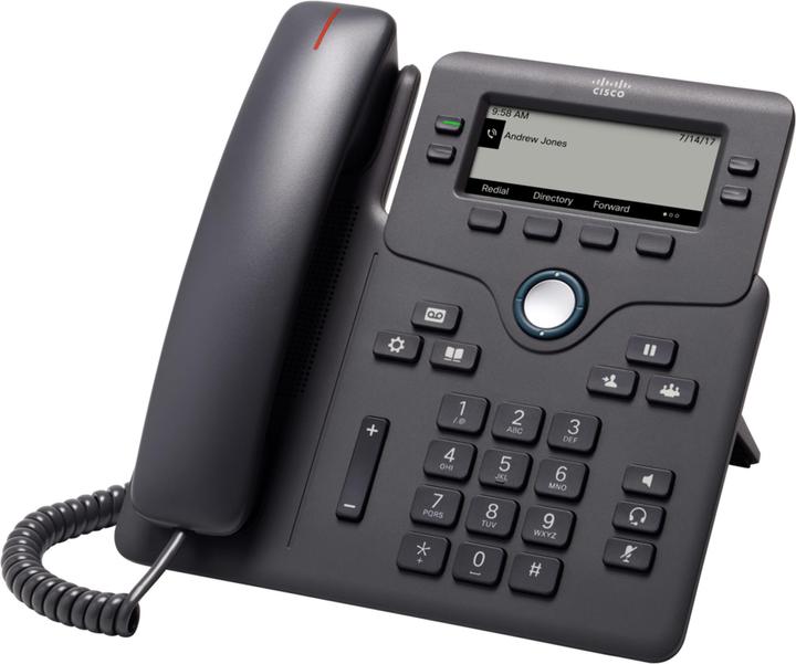 Actual product image Cisco IP Phone 6841 - VoIP Phone - SIP, SRTP