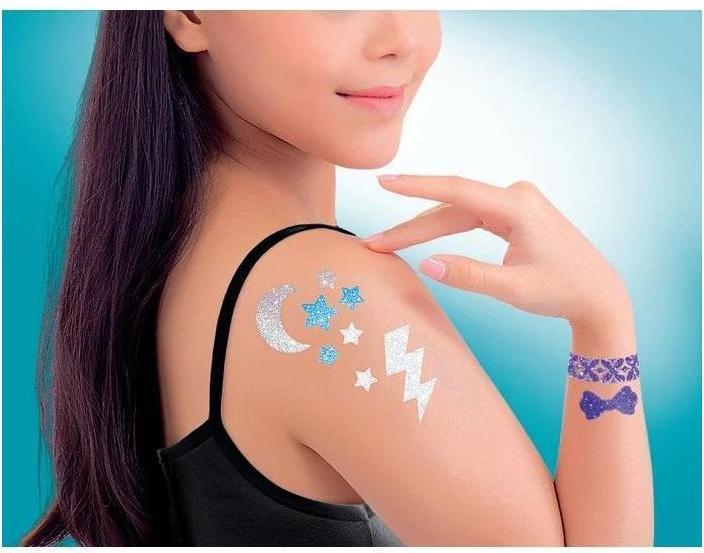 Actual product image Clementoni Crazy Chic - glitter tattoos
