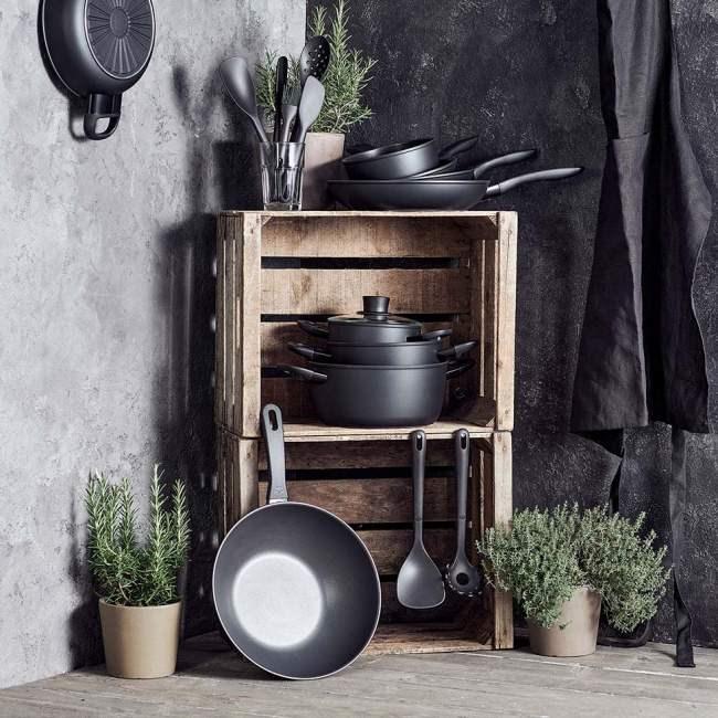 Produktbild Ballarini Wok 'Avola' (30 cm, Wok Pfanne, Aluminiumguss)