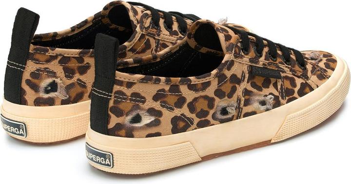 Actual product image Superga Womens/Ladies 2750 Leopard Print Trainers (36)