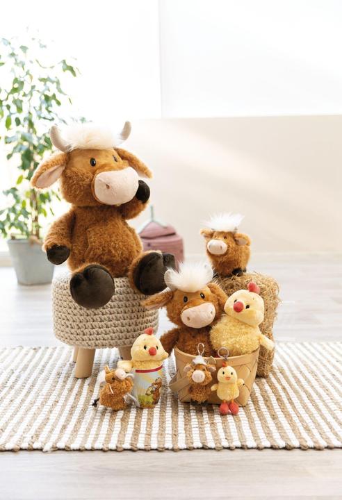 Image du produit NICI GREEN Porte-clés Boeuf Highland McMooray marron 10cm