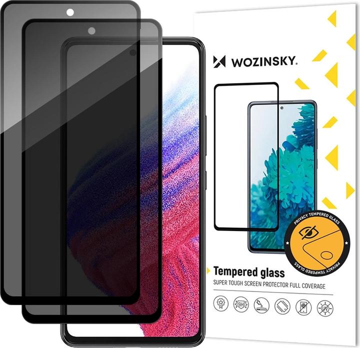 Immagine prodotto Wozinsky Privacy Glass Sichtschutz-Panzerglas für Xiaomi 15, 2er-Pack (2 Pezzo/i, Xiaomi 15)