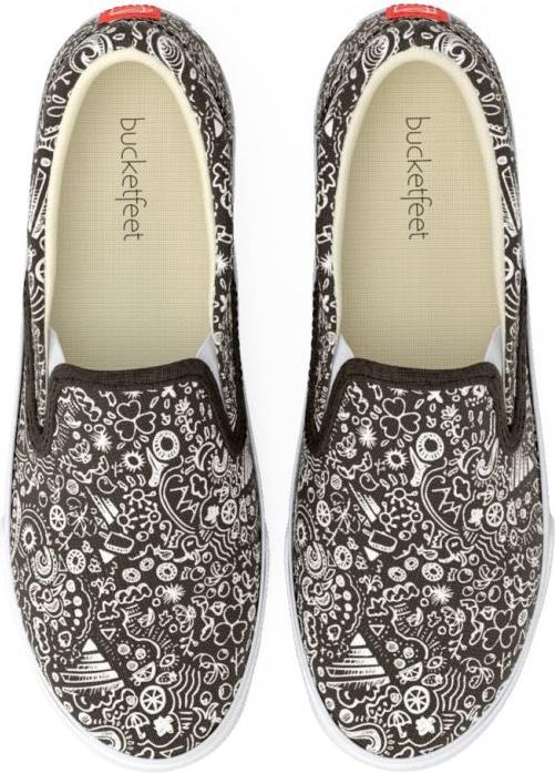 Produktbild Bucketfeet Dizzy Doodle (37)