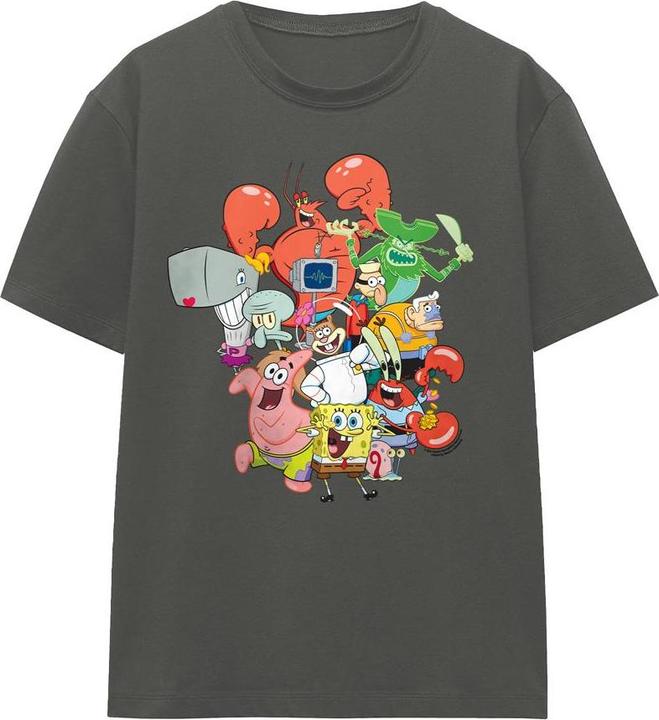 Spongebob Squarepants The Whole Gang TShirt (XXL)