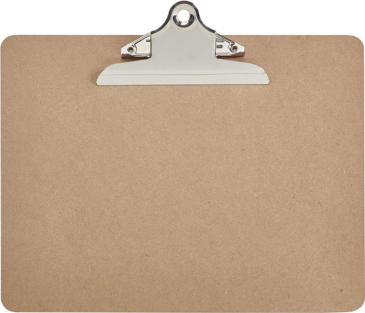 Produktbild Maul Klemmbrett MAULclassic, Hartfaser-Holz, DIN A4 quer (31 x 26 x 4.5 cm)