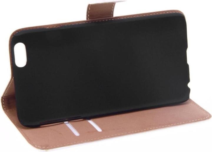 Actual product image NoName Slim Leather Book Case for iPhone 6 Plus - white 4250710556328 (Apple iPhone 6 Plus)