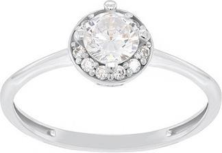 Brilio Silver - Silver engagement ring GR003W - Circuit: 58 mm (58)