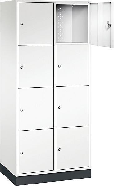 Produktbild C+P INTRO Stahl-Schliessfachschrank, Fachhöhe 435 mm