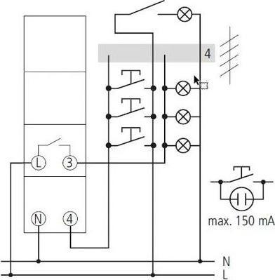 Produktbild Elbro REG-Treppenhausautomat trealux 450, Minuten- oder Dauerlicht, 2600 W