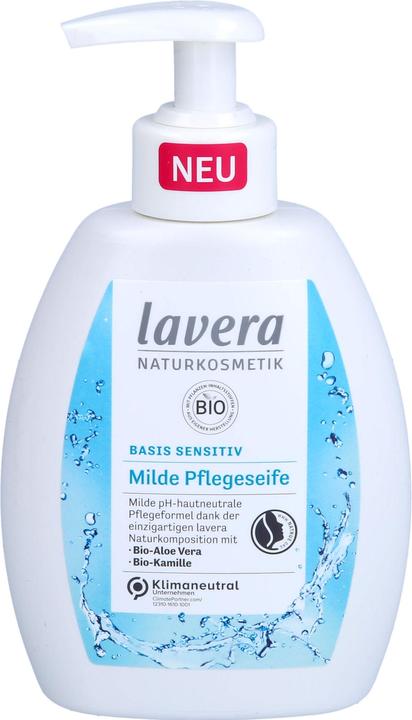 Actual product image Lavera (DE), Sensitive, Liquid soap with aloe and camomile, 250 ml (product from Germany) (Liquid soap, 250 ml)