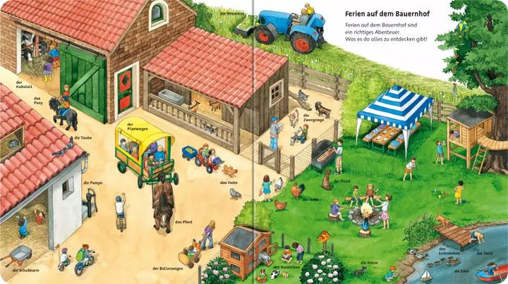 Produktbild Ravensburger Mein grosses Bilderlexikon: Auf dem Bauernhof (Deutsch, Daniela Prusse, Anne Ebert)