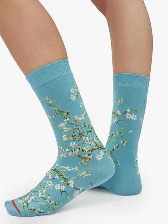 Immagine prodotto MuseARTa Calzini di Vincent van Gogh - Fiori di mandorlo in fiore (Confezione singola, 40 - 46)